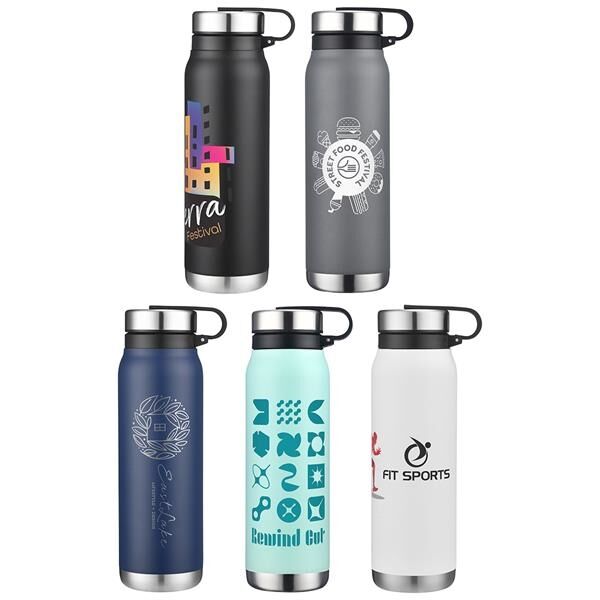 Main Product Image for Turin 20 oz Vacuum Insulated Bottle with Twist Cap