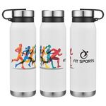 Turin 20 oz Vacuum Insulated Bottle with Twist Cap