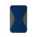 Tuscany™ Magnetic Card Holder Phone Stand - Blue-navy