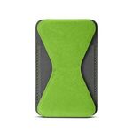 Tuscany™ Magnetic Card Holder Phone Stand - Green-lime