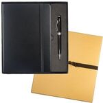 Tuscany(TM) Journal & Executive Stylus Pen Set - Black