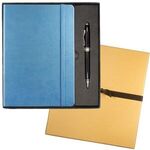 Tuscany(TM) Journal & Executive Stylus Pen Set - Light Blue