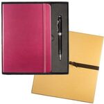 Tuscany(TM) Journal & Executive Stylus Pen Set - Pink