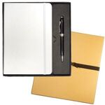 Tuscany(TM) Journal & Executive Stylus Pen Set - White