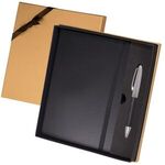 Tuscany(TM) Journal & Pen Gift Set - Black