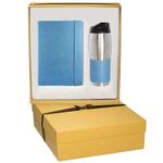 Tuscany(TM) Journal & Tumbler Gift Set - Light Blue