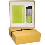 Tuscany(TM) Journal & Tumbler Gift Set - Lime Green