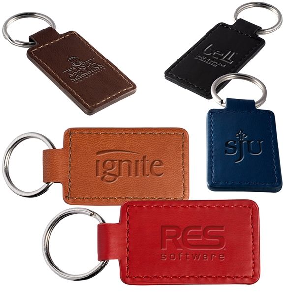 Main Product Image for Imprinted Key Ring Tuscany  (TM) Rectangle