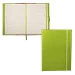Tuscany (TM) Refillable Journal - Green-lime