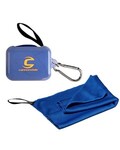 Buy Imprinted Cooling Towel In Carabiner Case