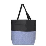 Twill Laptop Tote Bag - Blue-reflex