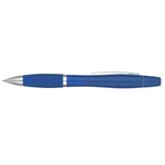 TWIN-WRITE PEN & HIGHLIGHTER WITH ANTIMICROBIAL ADDITIVE - Translucent Blue