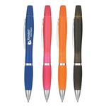 Buy Custom Printed Twin-Write Pen & Highlighter With Antimicrobial A