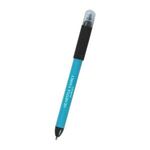 Twin-Write Pen With Highlighter - Blue