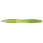 Twin-Write Pen With Highlighter - Translucent Green