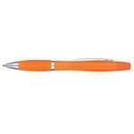 Twin-Write Pen With Highlighter - Translucent Orange