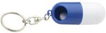 Twist-A-Pill Key Chain - Blue/White