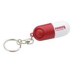 Twist A Pill Key Chain - Medium Red