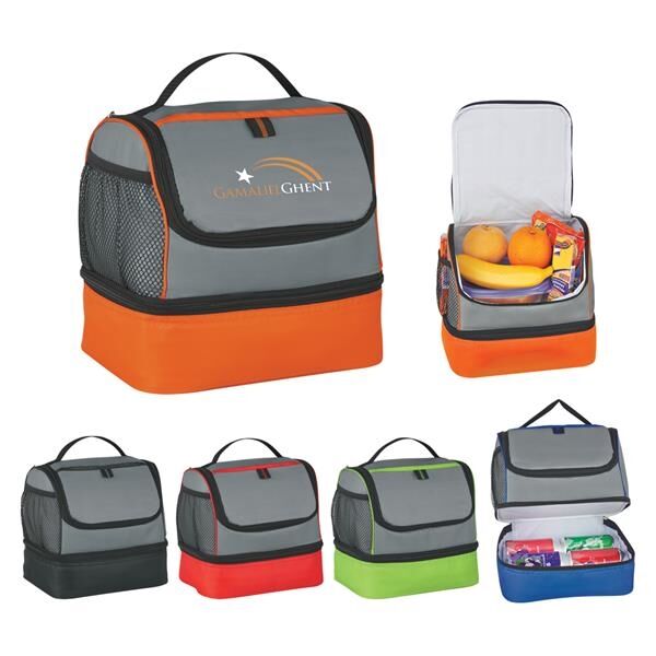 Main Product Image for Two Compartment Lunch Pail Bag