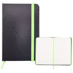 Two-Tone Comfort Touch Bound Journal - 3x6 - Lime Green