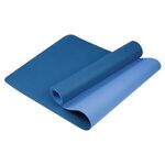 Two-Tone Double Layer Yoga Mat -  