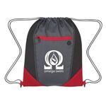 Two-Tone Drawstring Sports Pack -  