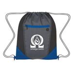 Two-Tone Drawstring Sports Pack -  