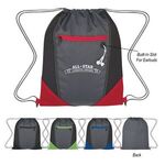 Two-Tone Drawstring Sports Pack -  