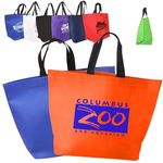 Buy Imprinted Tote Bag Two Tone Heat Sealed Nonwoven Tote