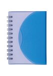 Two-Tone Jr. Spiral Notebook - Translucent Blue