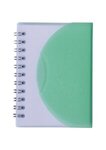 Two-Tone Jr. Spiral Notebook - Translucent Green