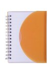 Two-Tone Jr. Spiral Notebook - Translucent Orange