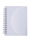 Two-Tone Jr. Spiral Notebook - Translucent White