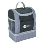 Two-Tone Kooler Lunch Bag -  