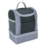 Two-Tone Kooler Lunch Bag -  