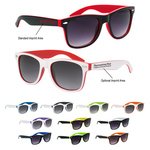 Two-Tone Malibu Sunglasses -  