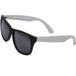 Two Tone Matte Sunglasses - Gray-silver