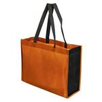 Two-Toned 16" x 12" Tote Bag with 6" Gusset -  