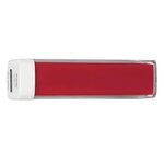 UL Listed 1500 mAh Charge-It-Up Portable Charger - Red