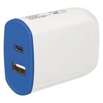UL Listed 2-In-1 USB Type-C Wall Adapter -  