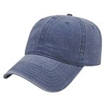 Unstructured Washed Pigment Dyed Cap - Navy