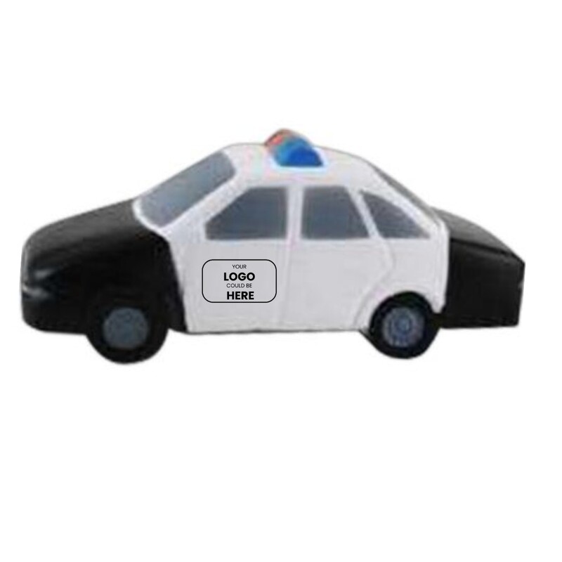 Main Product Image for Custom Logo Police Car Stress Reliever