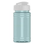 Upcycle - Mini 16 Oz Rpet Sports Bottle With Usa Flip Lid - Glacier Blue