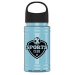 UpCycle - Mini 16 oz. rPet Sports Bottle with Oval Crest Lid - Glacier Blue