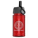 UpCycle - Mini 16 oz. rPet Sports Bottle with Ring Straw Lid -  