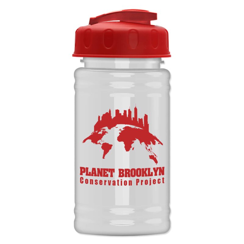 Main Product Image for Upcycle - Mini 16 Oz Rpet Sports Bottle With Usa Flip Lid
