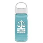 UpCycle Mini - 20 Oz. RPET Bottle With Oval Crest Lid -  