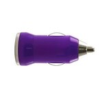 USB Car Adapter - Purple