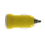 USB Car Adapter - Yellow