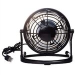 USB Powered Desk Fan - Black